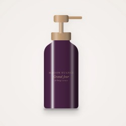 Fond de teint Grand Jour haute définition – Maison Nuance, flacon-pompe 35 ml, teinte 08 Beige neutre