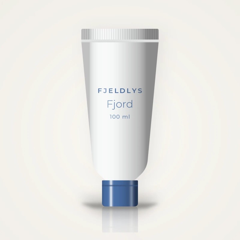 Crème à raser Fjord anti-feu du rasoir – Fjeldlys, tube 100 ml