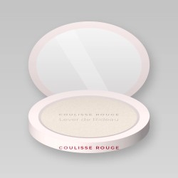 Poudre fixante Lever de Rideau – Coulisse Rouge, boîtier 9 g, teinte 01 Translucide