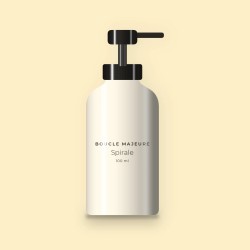 Shampooing anti-frisottis Spirale – Boucle Majeure, flacon-pompe 100 ml