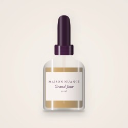 Huile à barbe Grand Jour au café – Maison Nuance, flacon compte-gouttes 50 ml