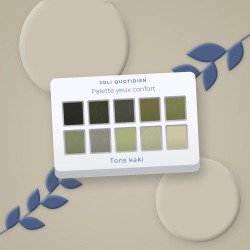 Palette yeux confort au kaolin – Joli Quotidien, photo d'ambiance