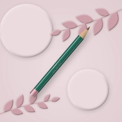 Crayon à sourcils Peau de Verre à l'huile d'avocat – Sanbit, photo d'ambiance