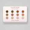 Palette yeux Dernier Salut à l'huile de raisin – Coulisse Rouge, 4 × 1,2 g, teinte Tons chauds
