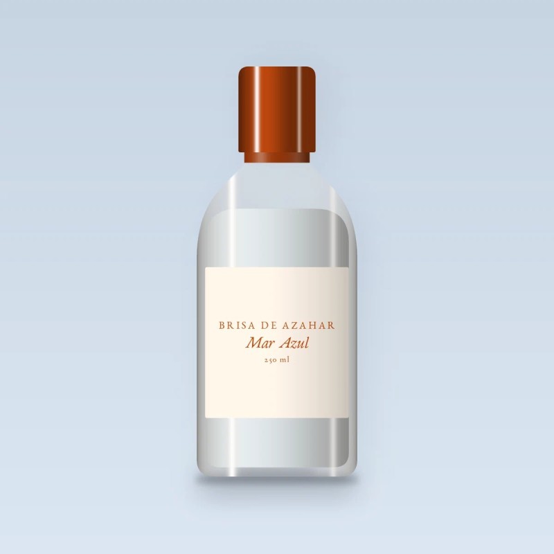 Gel douche et bain Mar Azul réconfortant – Brisa de Azahar, flacon 250 ml