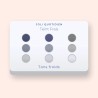 Palette yeux Teint Frais tout-en-un – Joli Quotidien, 9 × 1 g, teinte Tons froids