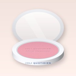 Blush Mine Reposée à l'huile de framboise – Joli Quotidien, boîtier 6 g, teinte 02 Rose tendre
