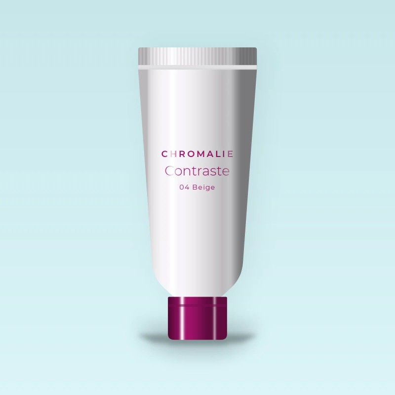 Correcteur hydratant Contraste – Chromalie, tube 6 ml, teinte 04 Beige