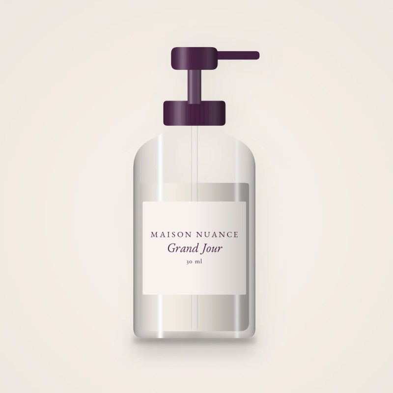 Soin anti-âge redensifiant Grand Jour – Maison Nuance, flacon-pompe 30 ml