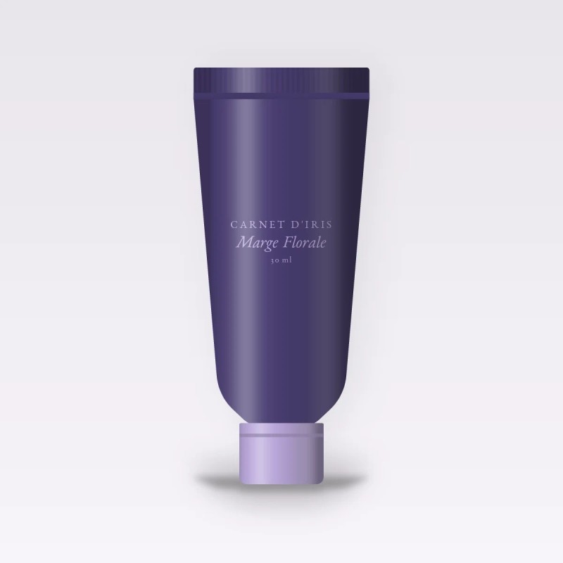 Crème mains et pieds Marge Florale barrière – Carnet d'Iris, tube 30 ml
