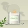 Bougie parfumée Menthe Vive au genévrier – Fraîcheline, photo d'ambiance
