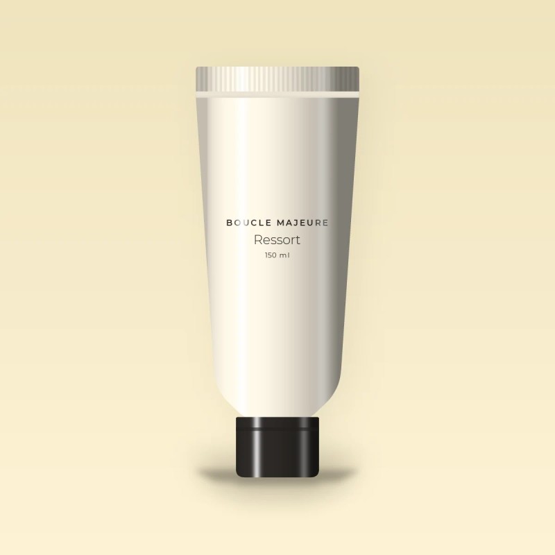 Après-shampooing Ressort à l'eau de coco – Boucle Majeure, tube 150 ml