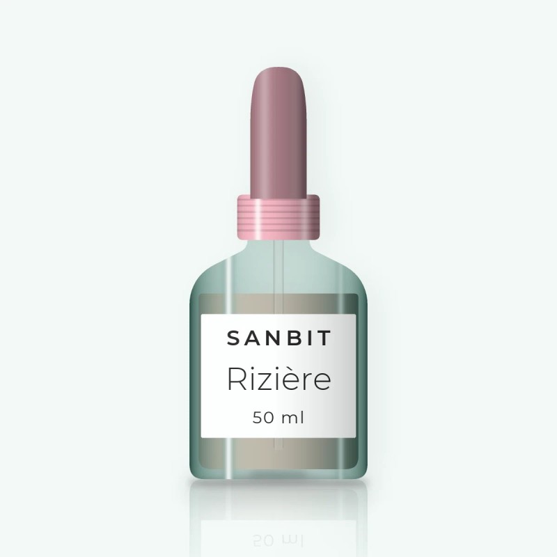 Sérum Rizière au bakuchiol – Sanbit, flacon compte-gouttes 50 ml