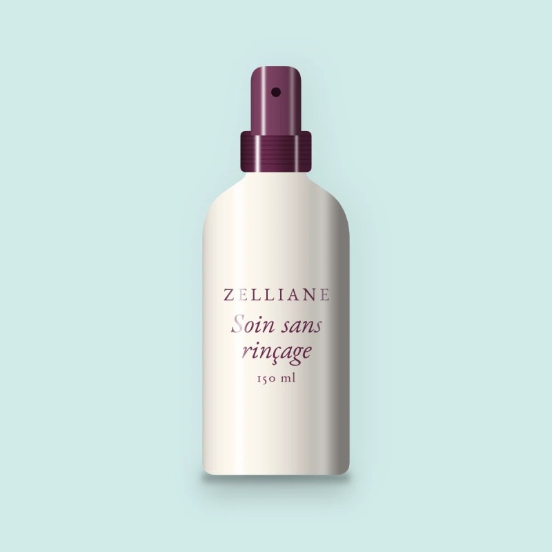 Soin sans rinçage hydratation intense au lait d'avoine – Zelliane, flacon spray 150 ml