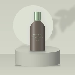 Shampooing Galet Doux à la biotine – Galet Nu, photo d'ambiance