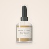Huile à barbe Cuir Fumé soin complet – Selle & Silex, flacon compte-gouttes 30 ml
