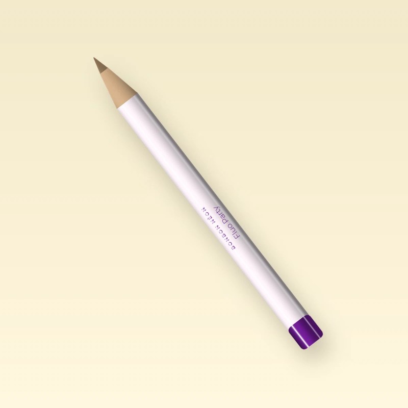 Crayon à sourcils haute définition Fluo Party – Bonbon Néon, 0,1 g, teinte 03 Blond foncé