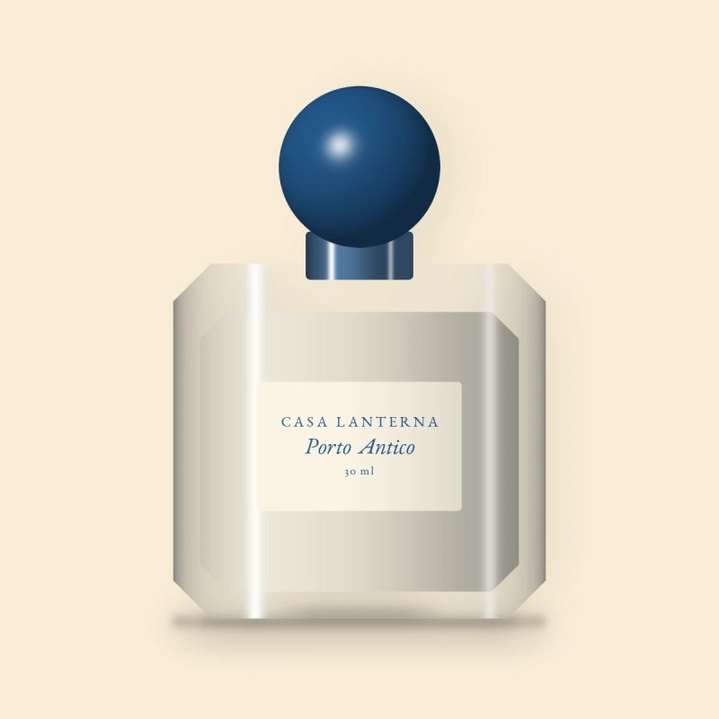 Parfum Porto Antico élégant au gingembre – Casa Lanterna, flacon 30 ml