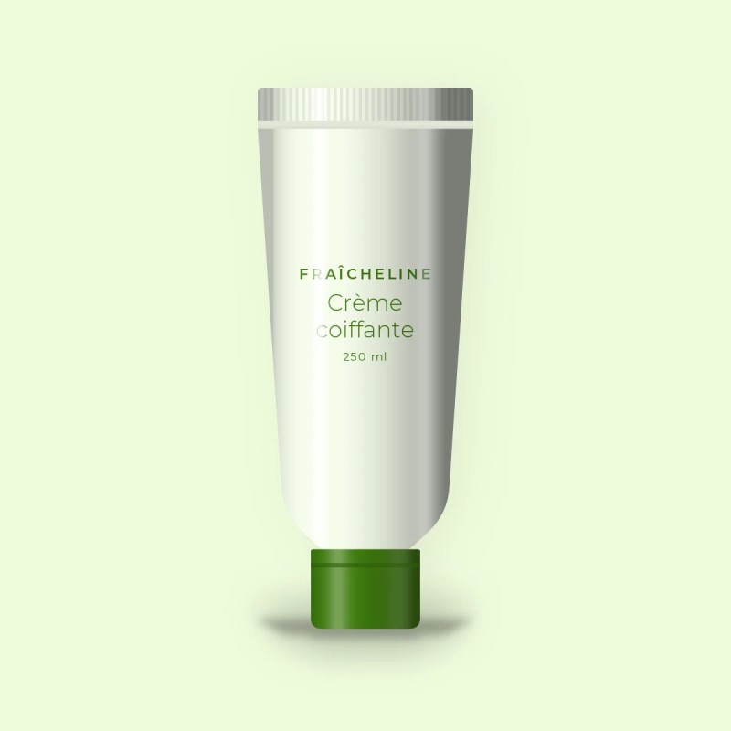 Crème coiffante boucles souples à l'extrait de figue – Fraîcheline, tube 250 ml