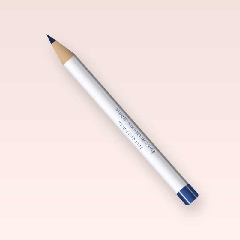 Eyeliner tenue extrême à l'huile de jojoba – Joli Quotidien, crayon 0,3 g, teinte Bleu nuit