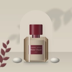 Parfum Résine Chaude sibyllin – Ambre Sépia, photo d'ambiance