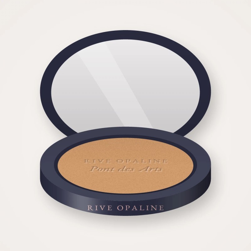 Terre de soleil haute pigmentation Pont des Arts – Rive Opaline, boîtier 10 g, teinte 03 Blond doré