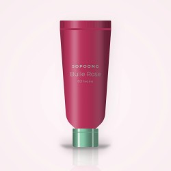 Fond de teint Bulle Rose à la niacinamide – Sopoong, tube 35 ml, teinte 03 Ivoire