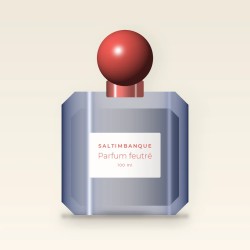 Parfum mixte feutré au thé noir – Saltimbanque, flacon 100 ml