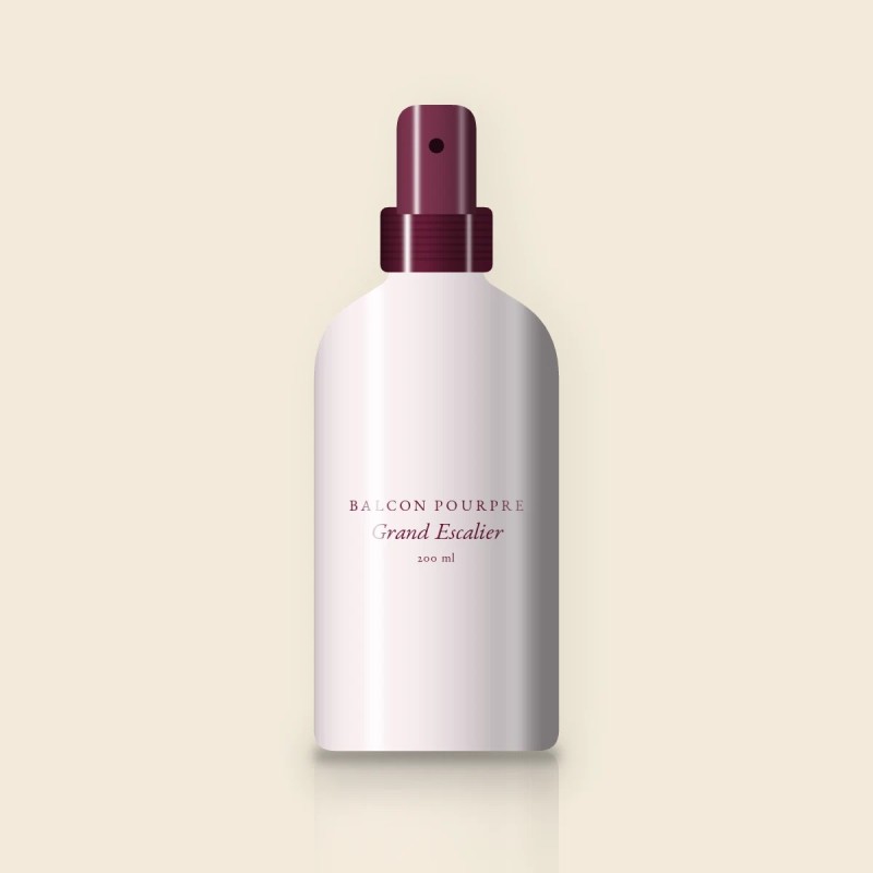 Brume Grand Escalier nacrée au pamplemousse rose – Balcon Pourpre, flacon spray 200 ml