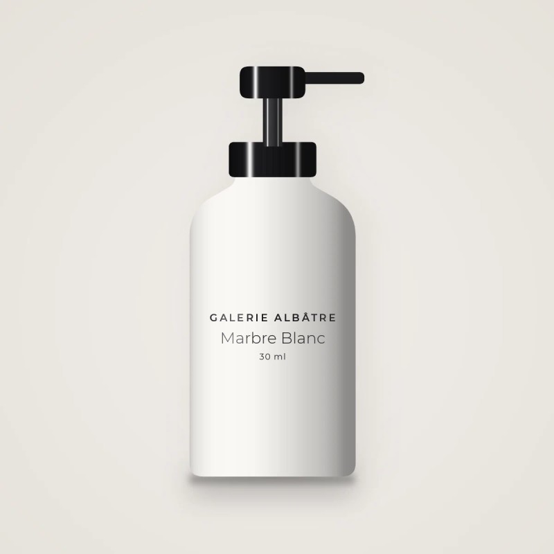 Soin anti-âge réconfortant Marbre Blanc – Galerie Albâtre, flacon-pompe 30 ml