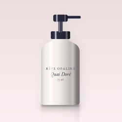 Quai Doré crème hydratante désaltérante – Rive Opaline, flacon-pompe 75 ml