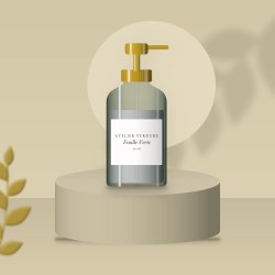 Crème hydratante veloutée Feuille Verte – Atelier Verdure, photo d'ambiance