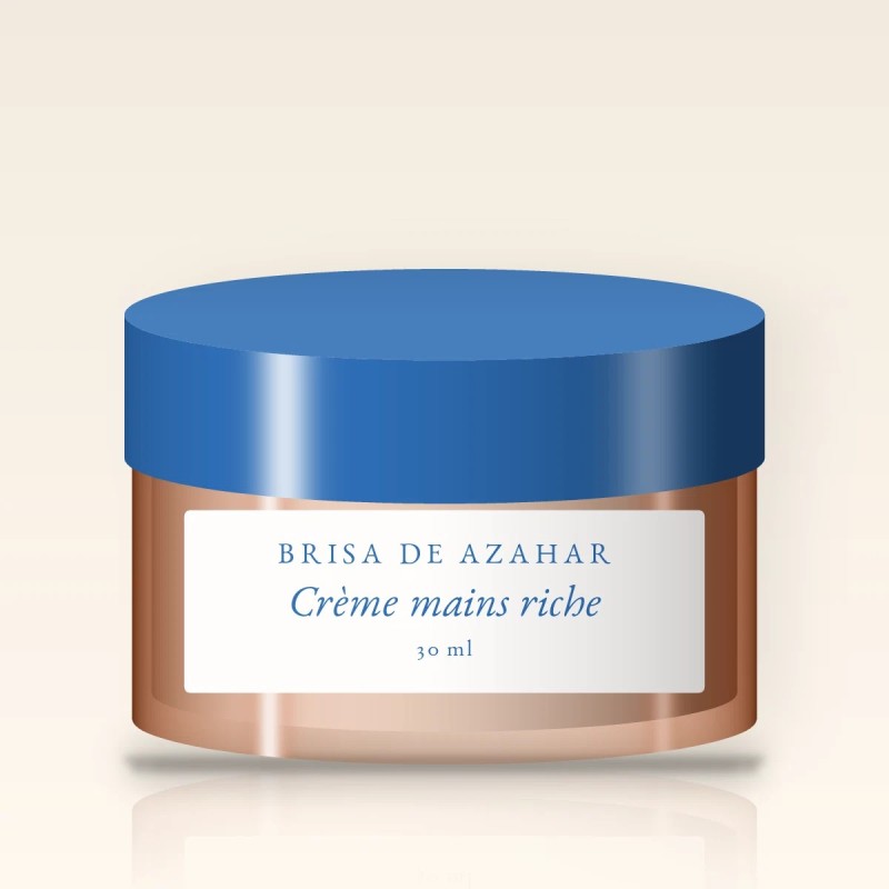 Crème mains et pieds riche à l'avoine – Brisa de Azahar, pot 30 ml