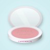 Blush tenue extrême au beurre de karité – Chromalie, boîtier 6 g, teinte 01 Rose poudré