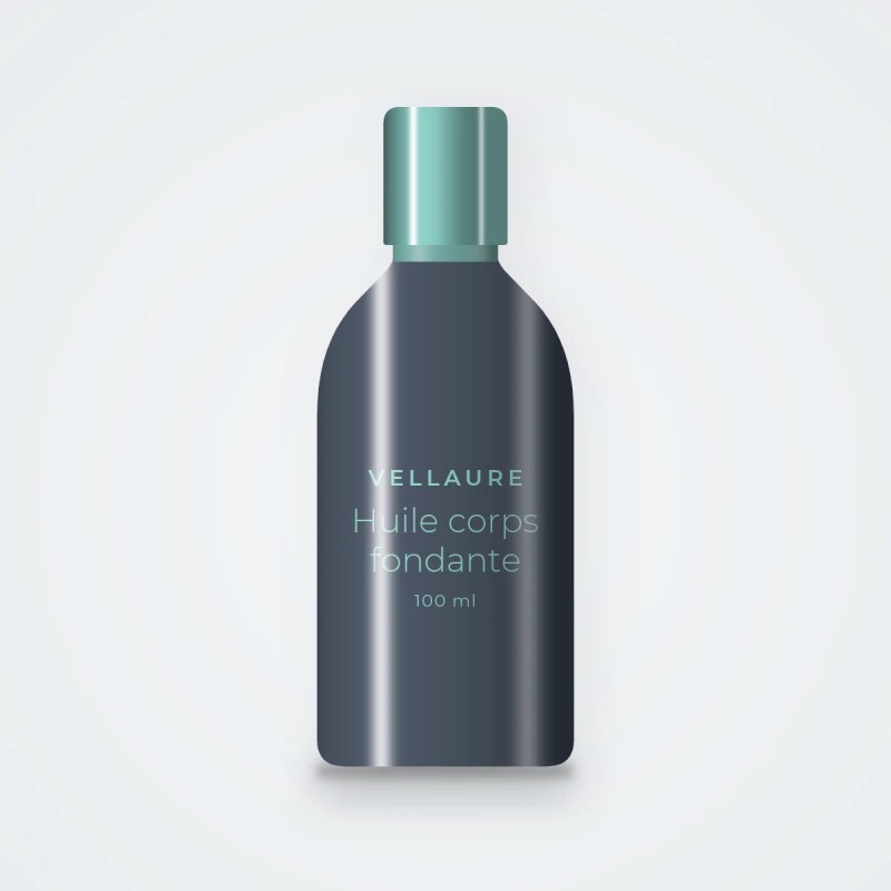 Huile corps sèche fondante à la nigelle – Vellaure, flacon 100 ml