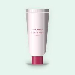 Crème solaire visage réconfortante Melon Frais SPF 30 – Sopoong, tube 50 ml