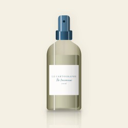 Brume Île Inconnue ensoleillée au concombre – Le Cartographe, flacon spray 200 ml
