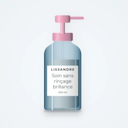 Soin sans rinçage brillance à l'huile d'argan – Lissandre, flacon-pompe 150 ml