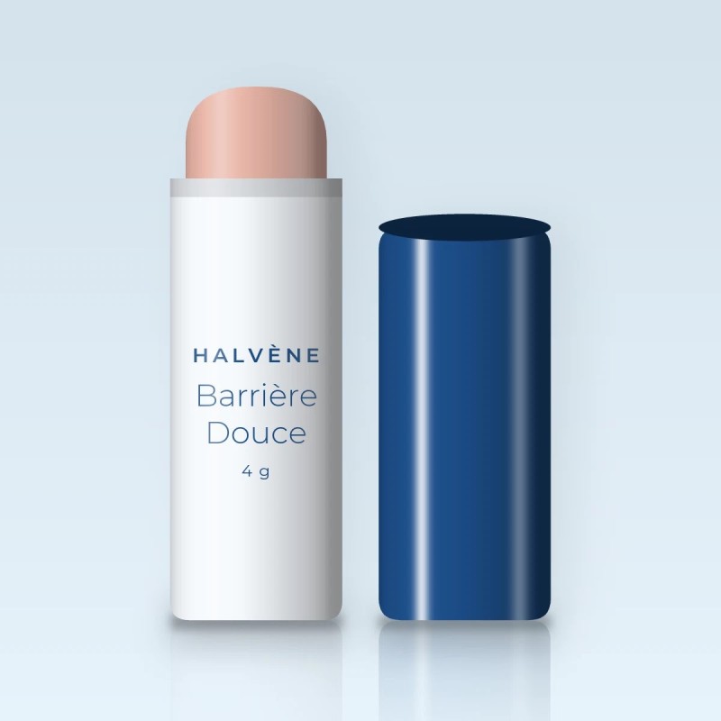 Barrière Douce baume à lèvres ultra-nourrissant – Halvène, stick 4 g
