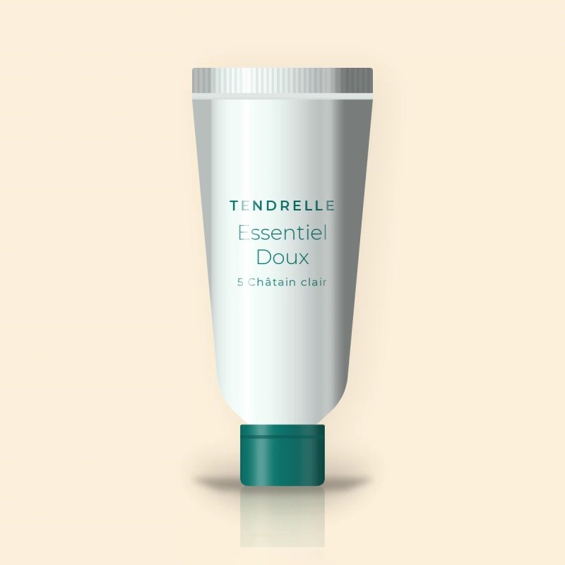 Coloration Essentiel Doux au beurre de cacao – Tendrelle, tube, teinte 5 Châtain clair