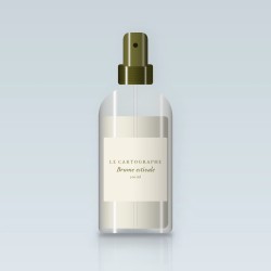Brume parfumée estivale à la noix de coco – Le Cartographe, flacon spray 200 ml