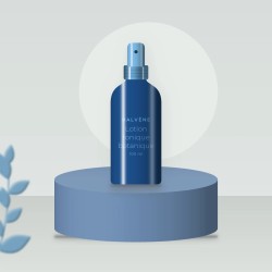 Lotion tonique botanique à l'acide hyaluronique – Halvène, photo d'ambiance