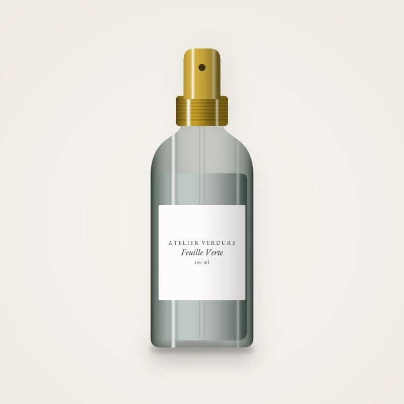 Déodorant Feuille Verte soin tout en douceur – Atelier Verdure, flacon spray 100 ml
