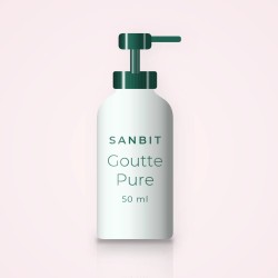Soin anti-âge Goutte Pure à l'extrait d'immortelle – Sanbit, flacon-pompe 50 ml
