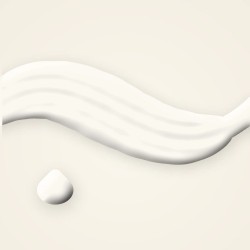 Crème solaire visage douce à la centella asiatica SPF 30 – Herbier de Lune, aperçu de la texture