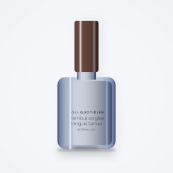 Vernis à ongles longue tenue à la biotine – Joli Quotidien, flacon 5 ml, teinte 02 Blanc pur