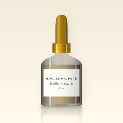 Huile capillaire Belle Frisure à l'olive – Boucle Majeure, flacon compte-gouttes 30 ml