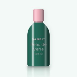 Nettoyant visage confort Peau de Verre – Sanbit, flacon 400 ml