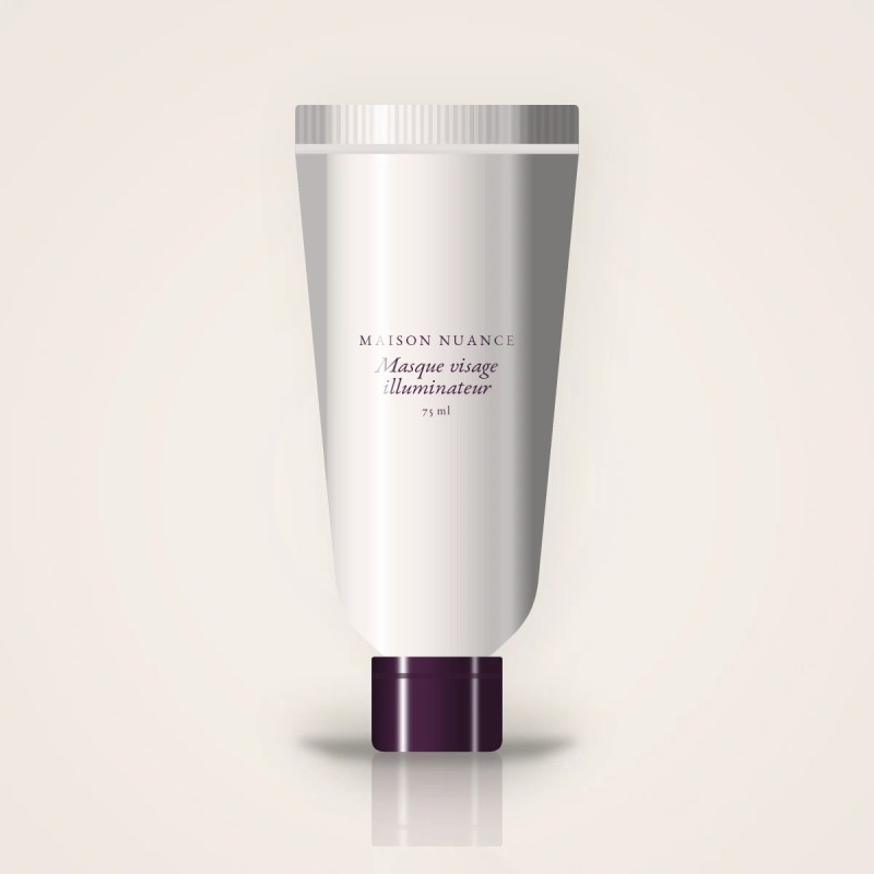 Masque visage illuminateur à la niacinamide – Maison Nuance, tube 75 ml