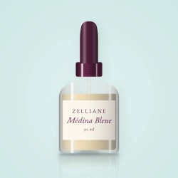 Sérum de nuit Médina Bleue – Zelliane, flacon compte-gouttes 30 ml